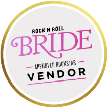 Rock and roll bride. Approved rockstar vendor.